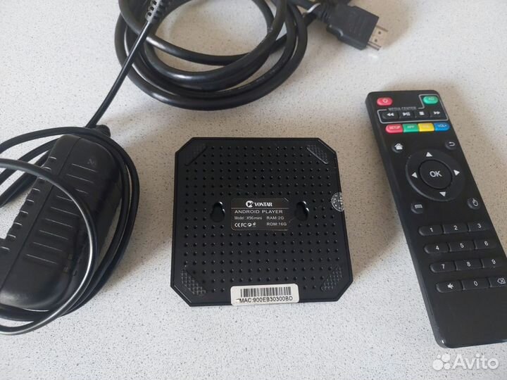 SMART tv приставка для телевизора Vontar X96 mini