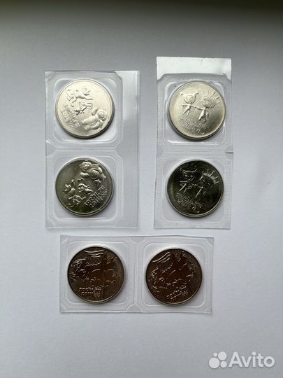 Олимпийские монеты сочи 2014