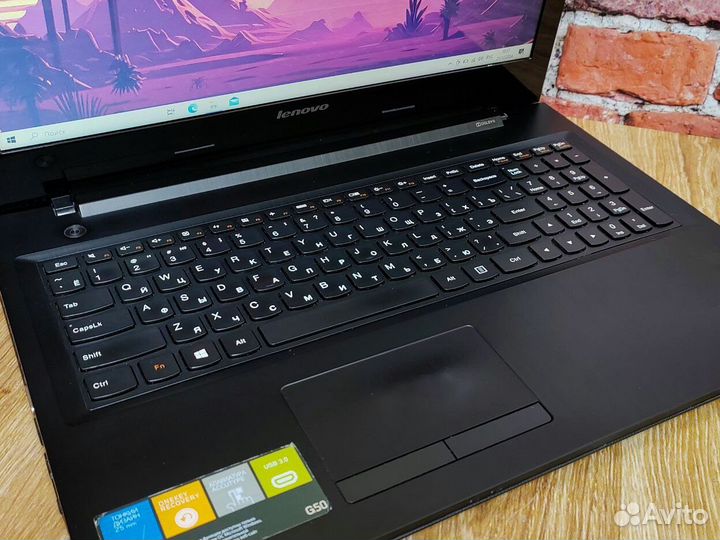 Lenovo Новый Акб SSD windows 10 Intel Ноутбук