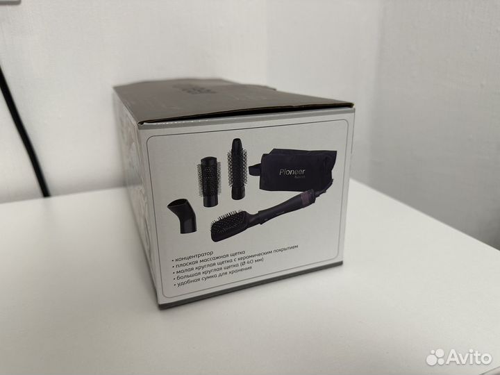 Фен-щетка для волос Pioneer HB-1002D, новый