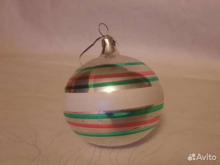 Шар на ёлку новогодний СССР ретро