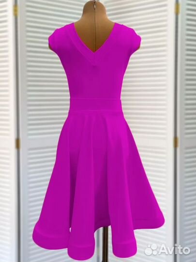 Рейтинговое платье для бальных танцев 134