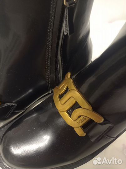 Полусапоги женские хромовая кожа