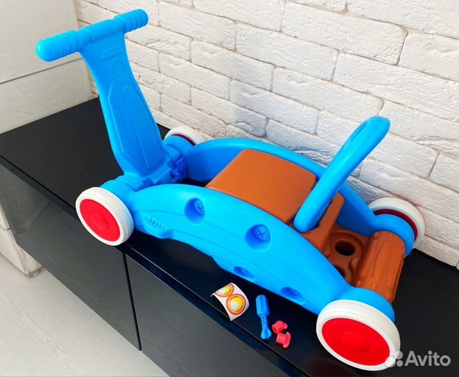 Машинка-каталка/качалка/толокар/ходунки 3в1