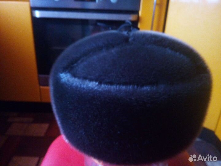 Мужская шапка из меха нерпы