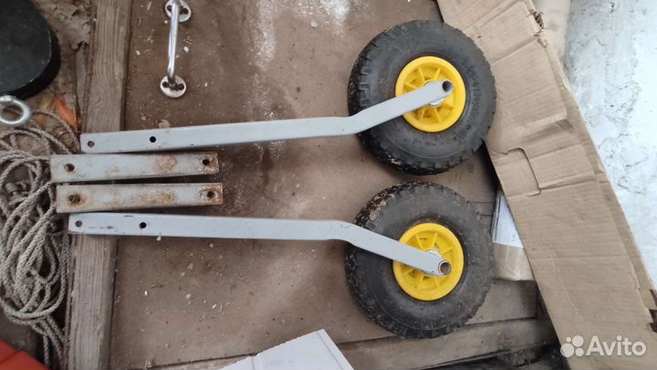 Транцевые колеса для лодок пвх бу