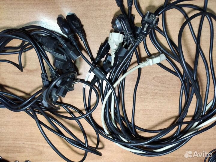 Кабель питания 10А 250V для компьютера монитора