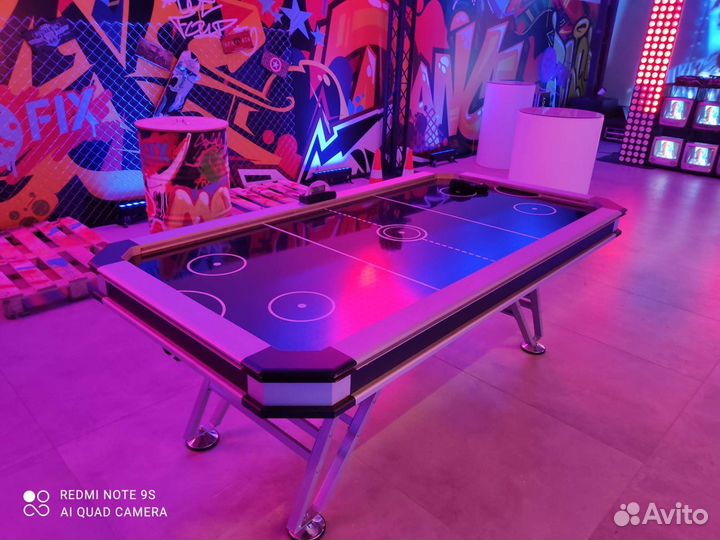 Аэрохоккей с подсветкой