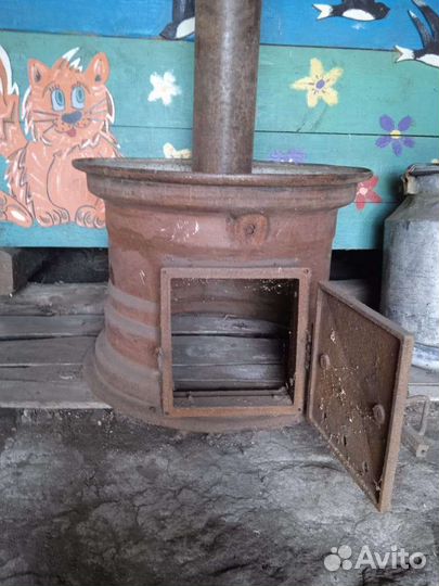 Печь буржуйка для гаража