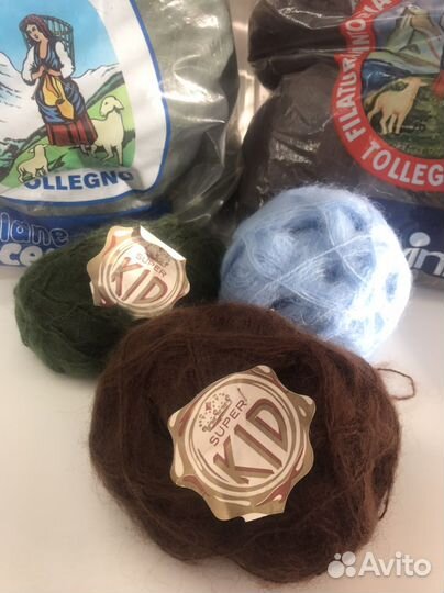 Пряжа кид мохер