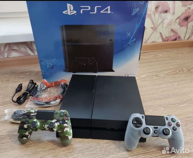 PS4 1 тб прошитая +10 000 игр