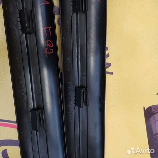 Bmw e92 накладка порогов внутренних