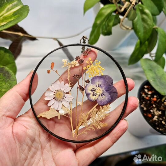 Цветы в стекле