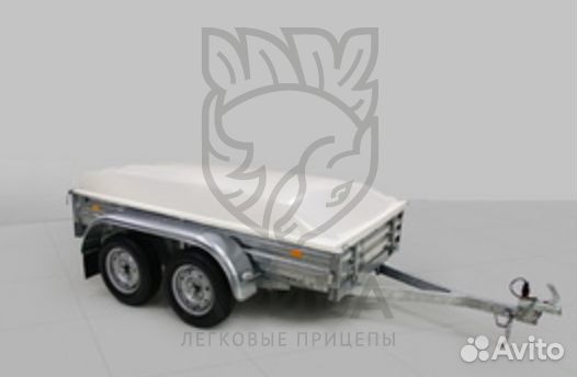 Прицеп с крышкой 30.022 Н500мм. Для огорода