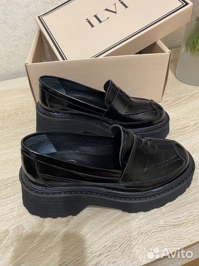 Лоферы натуральные