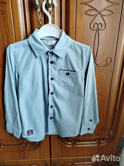 Рубашка на мальчика 116р