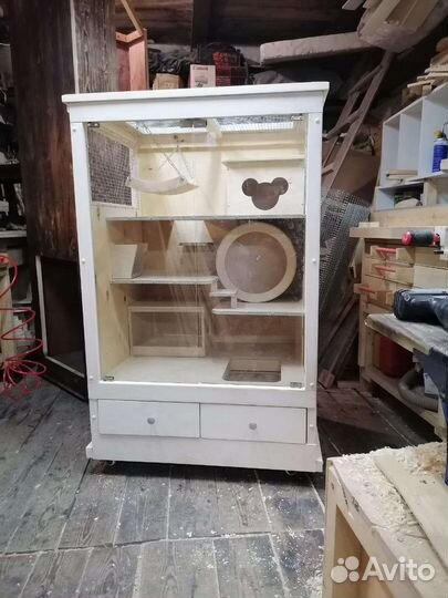 Витрина для шиншилл