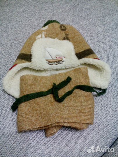 Комплекты: шапка и шарф зима и осень-весна+варежки