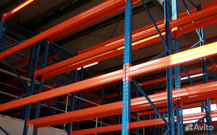 Стеллажи паллетные металлические бу