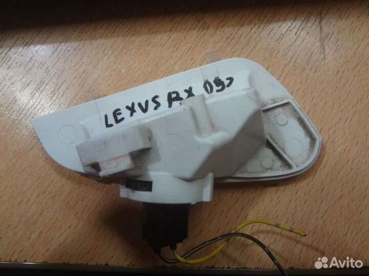 Lexus RX 350/450H 2009 подсветка зеркала