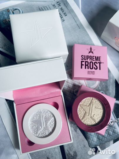 Jeffree Star хайлайтер, Patrick Ta палетка