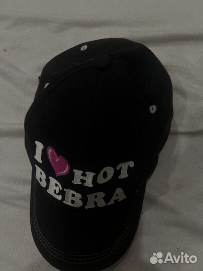 Кепка i love hot bebra