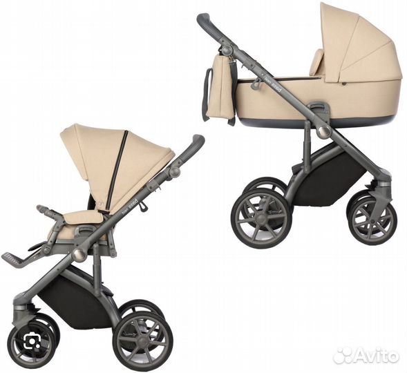 Коляска Roan bass next 2 в 1 nougat