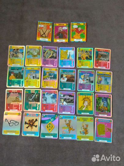 Карточки скуби ду. великие тайны мира