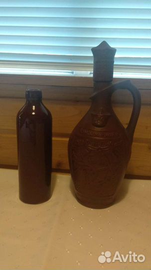 Керамика: бутылки, кружки в коллекцию