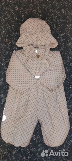 Комбинезон трансформер зимний 68-74