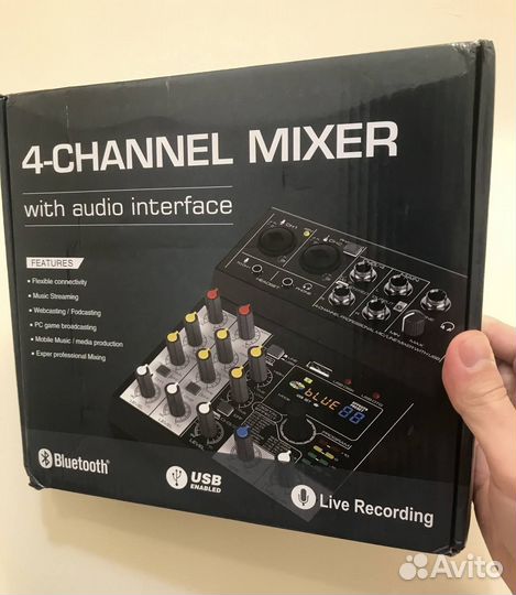 Микшер (караоке, подкасты, репетиции)