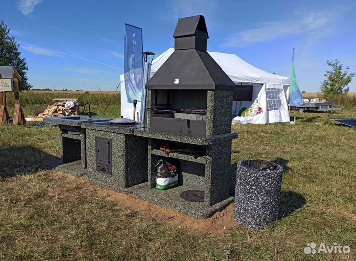 Печь барбекю