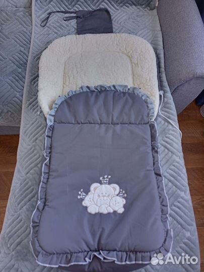 Конверт зимний из овчины