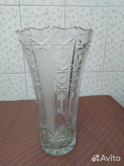 Вазы хрустальные СССР/гдр