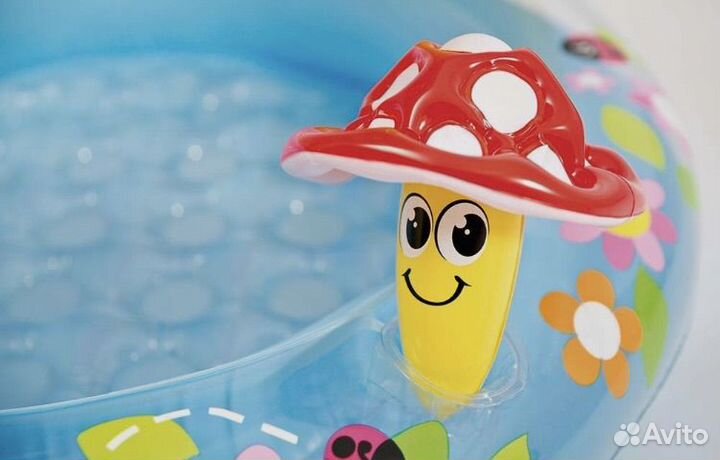 Бассейн детский с навесом
