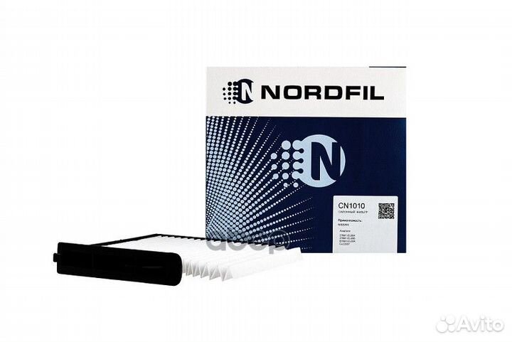 Фильтр салона Nissan/Nordfil/ CN1010 nordfil