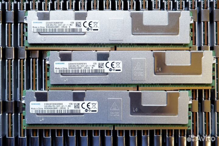 64Gb Серверная память ddr4 2400T LRdimm Samsung