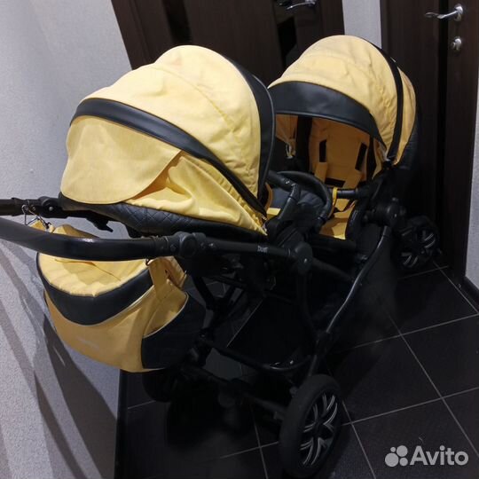 Коляска для двойни 2 в 1