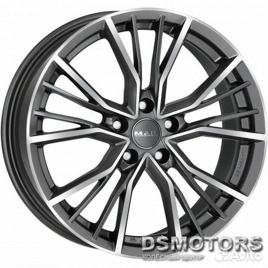 Диски Union 9.5/21 5x112 ET25 d66.45 GUN metmirror