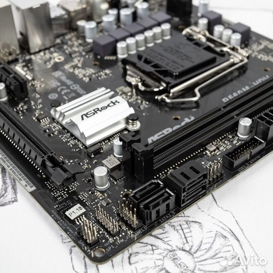 Материнская плата ASRock B560M-HDV R3.0 1200