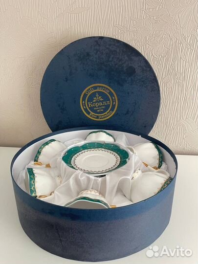 Новый Чайный сервиз фарфоровый Lefard 12 шт
