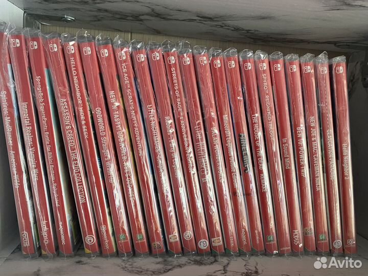 Игры для Nintendo Switch новые в 