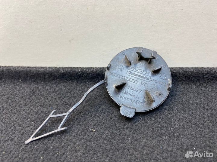 Заглушка переднего бампера Vw Tiguan 2017-2020