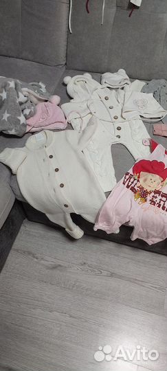 Детские вещи пакетом на девочку 56-68