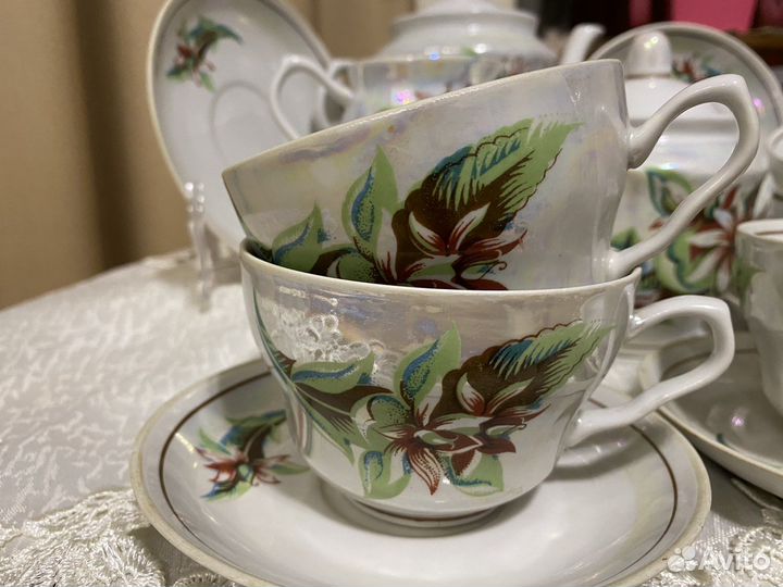 Чайные пары сервиз Барановка СССР