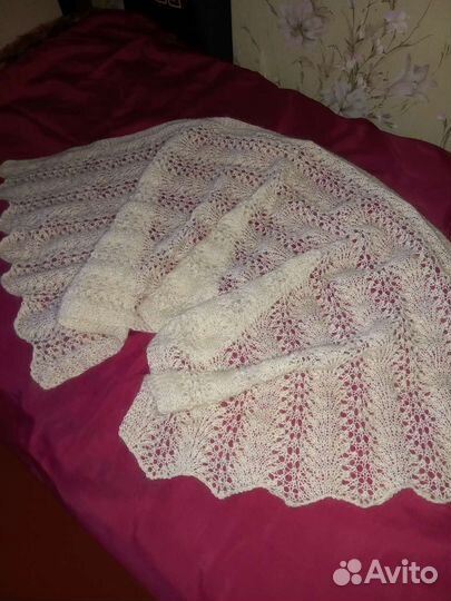 Палантин из шерсти