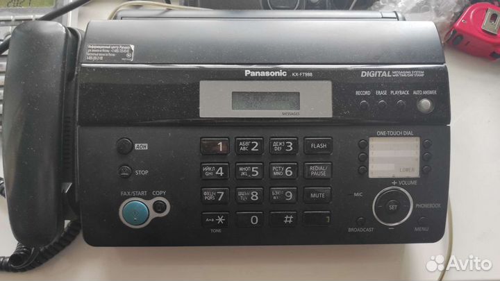 Факс Panasonic KX-FT 988