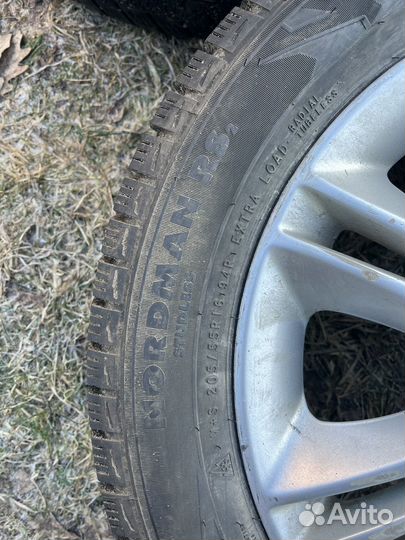 Литые диски r16 + резина