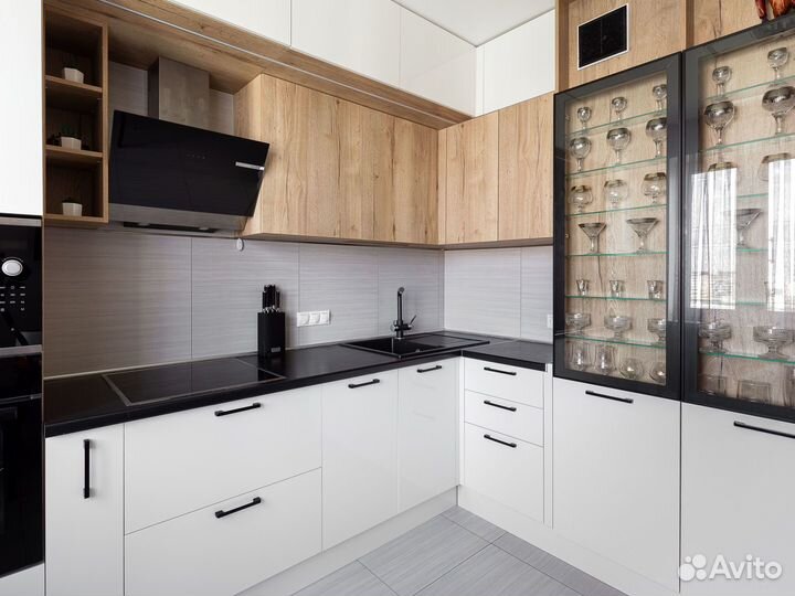 Кухня все цвета Угловая под потолок