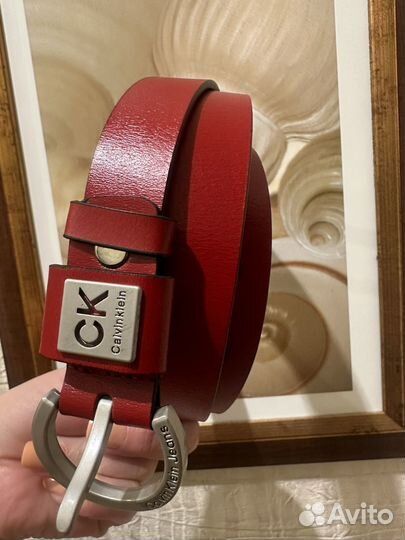 Ремень женский кожаный